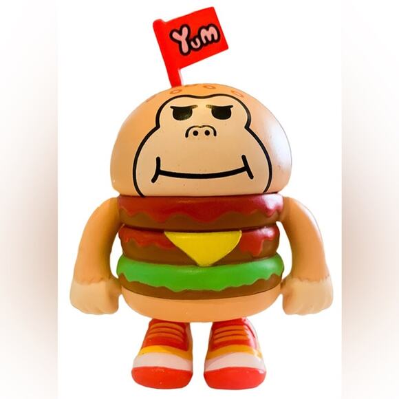 Tokidoki Fast Food Besties Burgerilla Figure - Picture 1 of 7